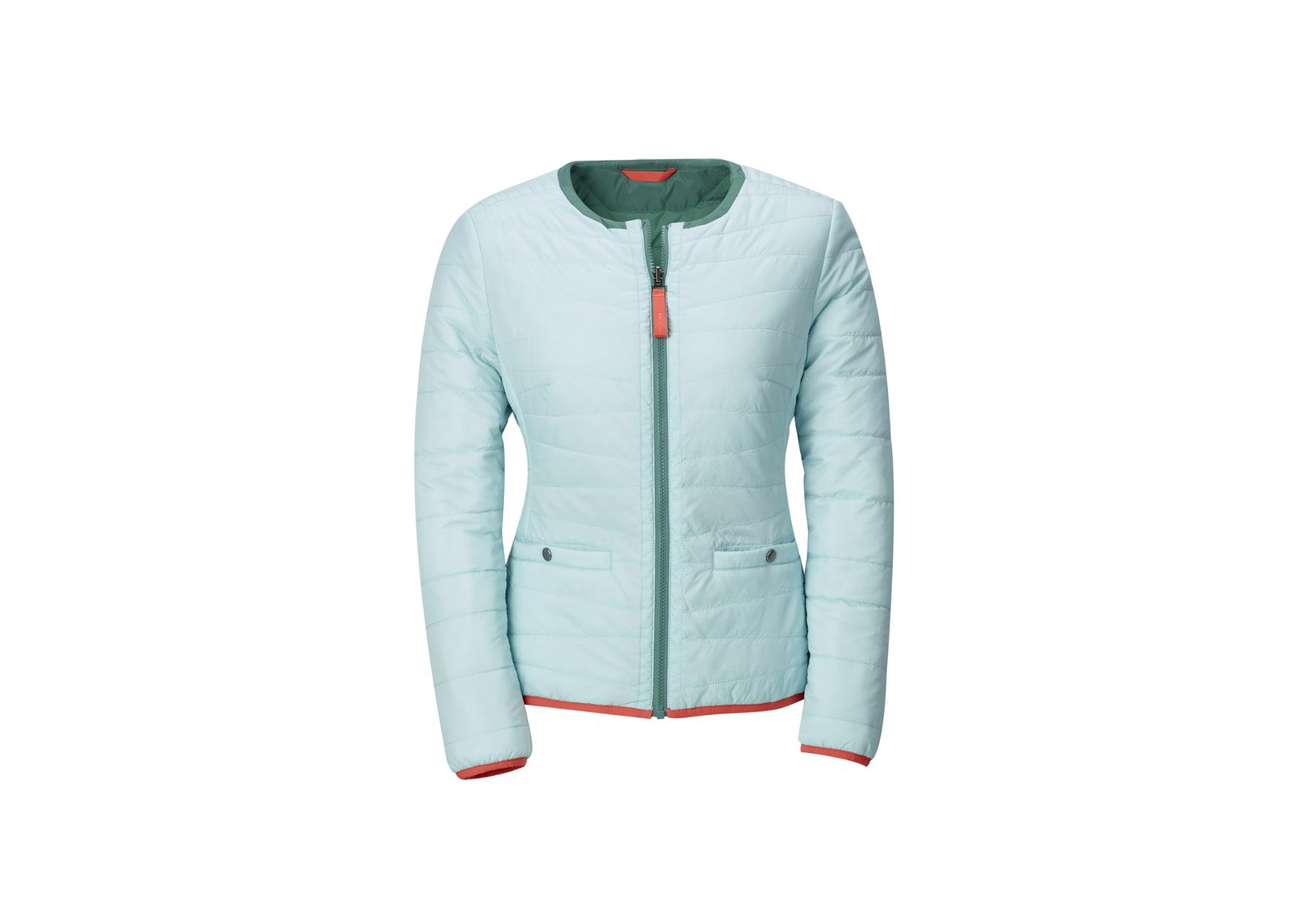 Volkswagen Damen-Wendejacke, petrol/mint