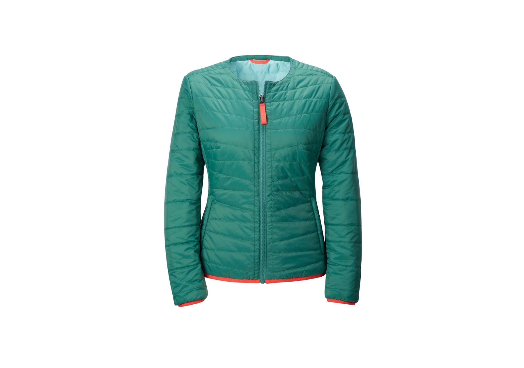 Volkswagen Damen-Wendejacke, petrol/mint
