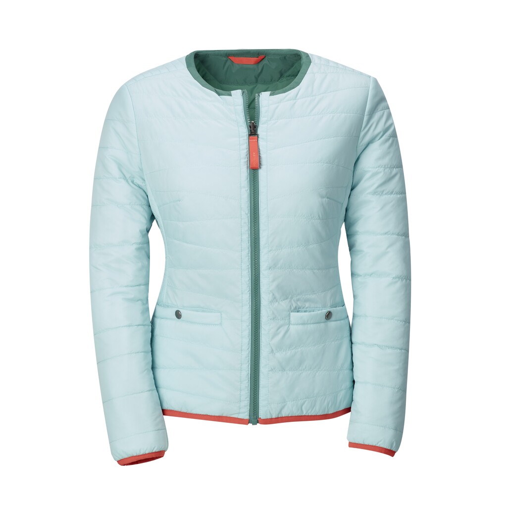 Volkswagen Damen-Wendejacke, petrol/mint