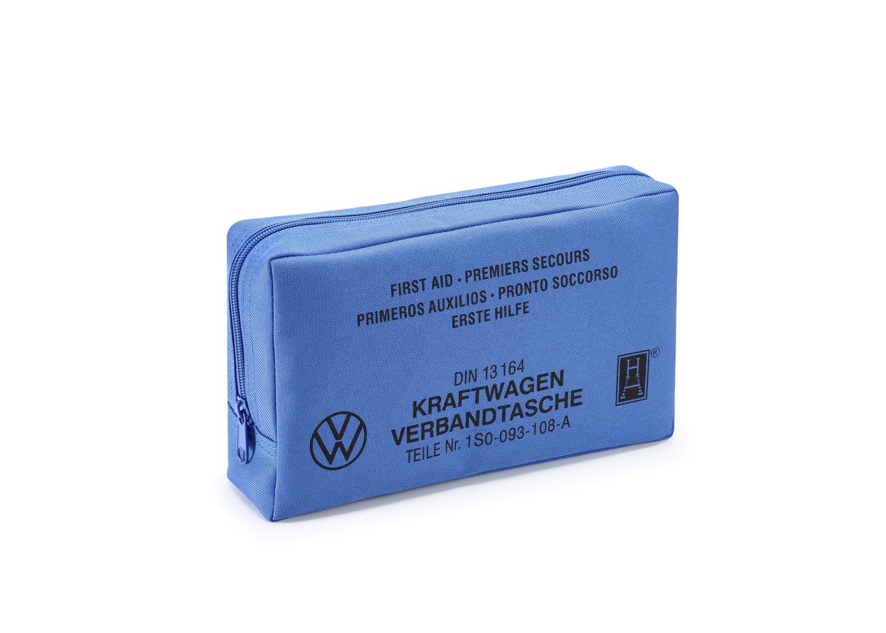 Volkswagen Original Verbandtasche DIN13164:2022, blau