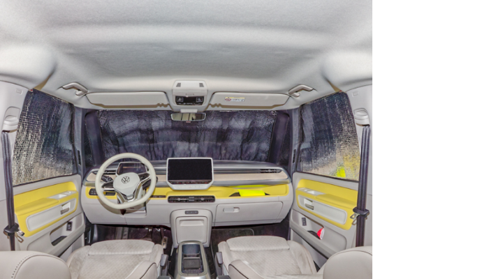 BRANDRUP® ISOLITE® Inside Fahrerhausfenster VW ID.Buzz, 5-teilig