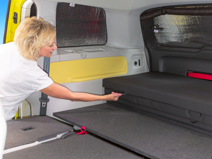 BRANDRUP® iXTEND® Faltbett für VW ID.Buzz