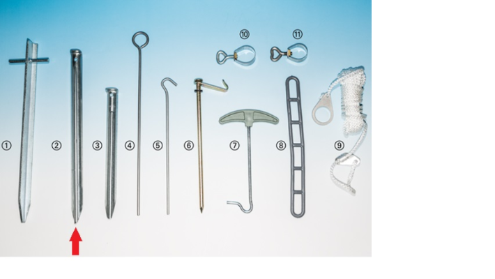 BRANDRUP® Blechhering, 30 cm, 5 Stück