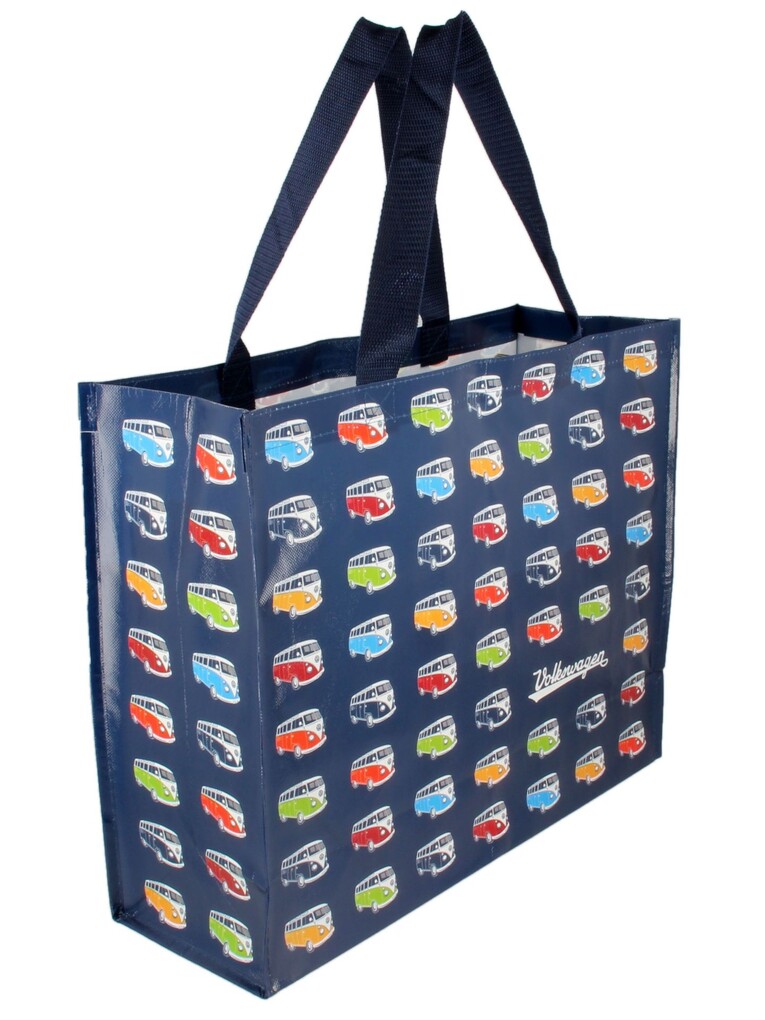 Volkswagen T1 Bus Shopper Bag - Bulliparade Blau