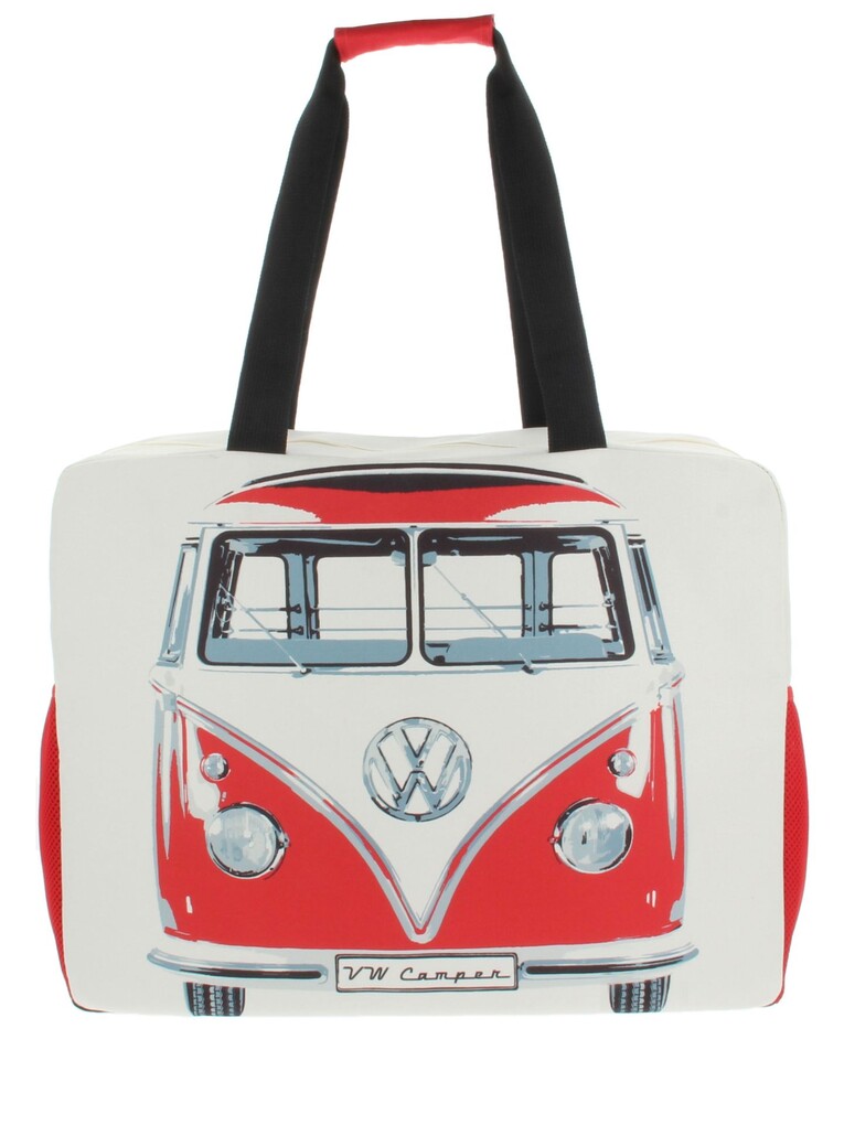 Volkswagen T1 Bus Strandtasche - Front & Heck/Rot