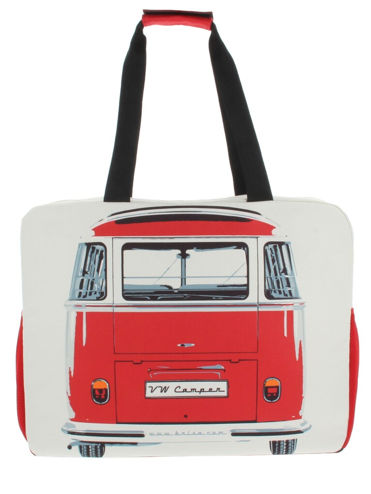 Volkswagen T1 Bus Strandtasche - Front & Heck/Rot
