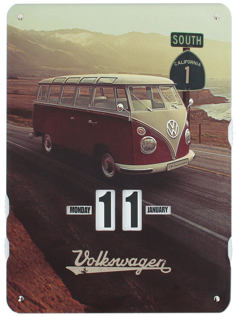 Volkswagen T1 Bus Endloskalender - Highway 1