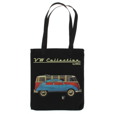 Volkswagen T1 Bus Werbetasche - Schwarz