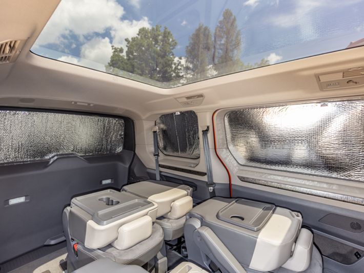BRANDRUP® ISOLITE Inside Seitenfenster C-D-Säule links, VW T7 Multivan, langer Radstand