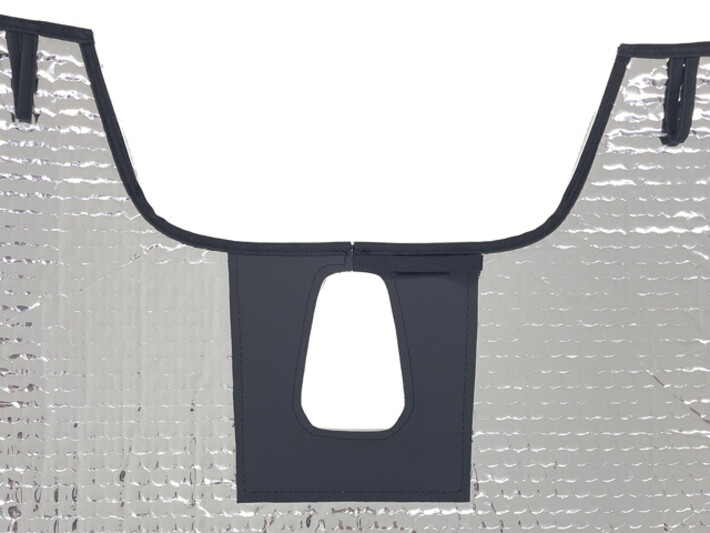 BRANDRUP® ISOLITE® Inside Fahrerhausfenster, 3-teilig, VW Grand California 600 tropfenförmig