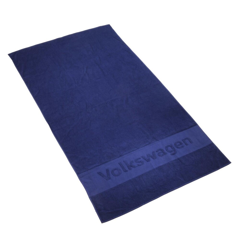 Volkswagen Badetuch Dunkelblau