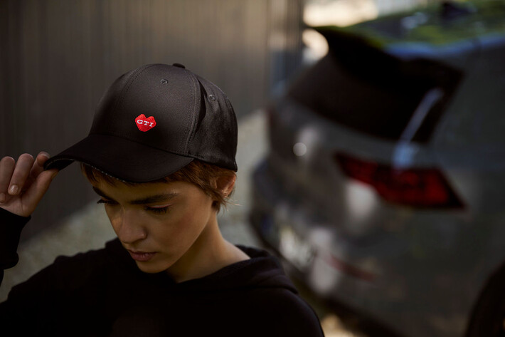 Volkswagen GTI Cap, unisex, schwarz - Herz