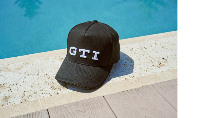 Volkswagen GTI Cap, unisex, schwarz - Schriftzug weiß GTI 