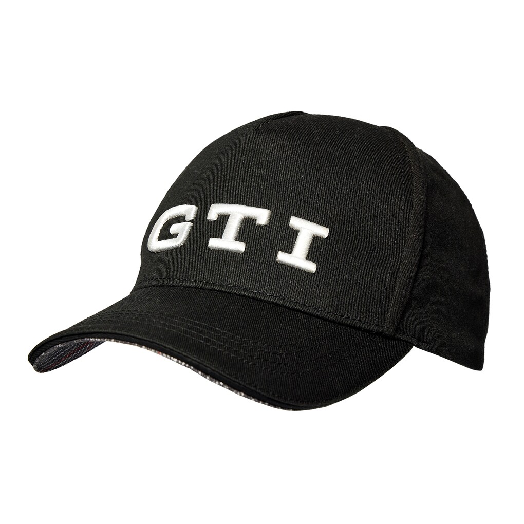 Volkswagen GTI Cap, unisex, schwarz - Schriftzug weiß GTI 