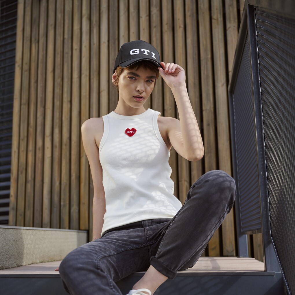Volkswagen GTI Cap, unisex, schwarz - Schriftzug weiß GTI 