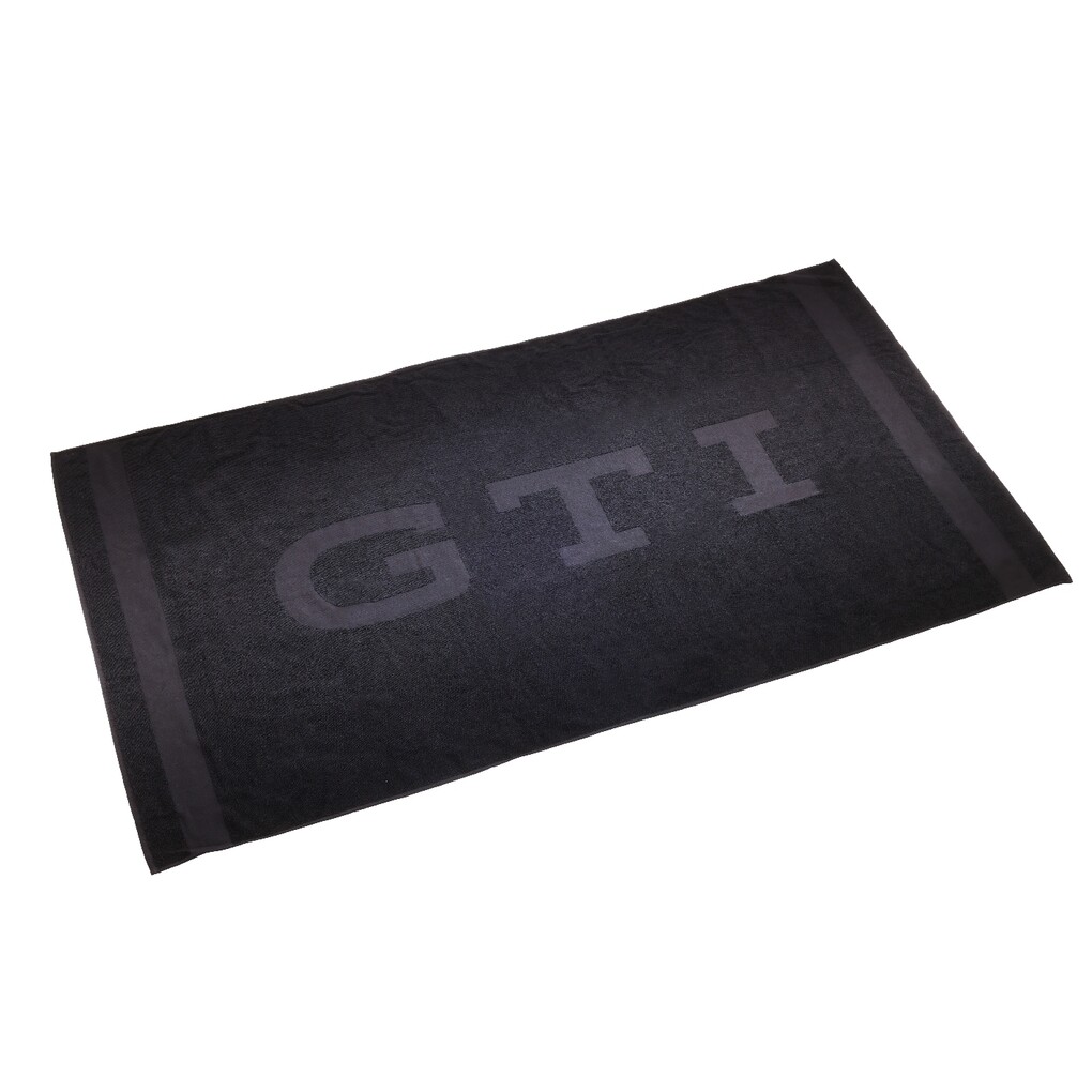 Volkswagen GTI Badetuch schwarz