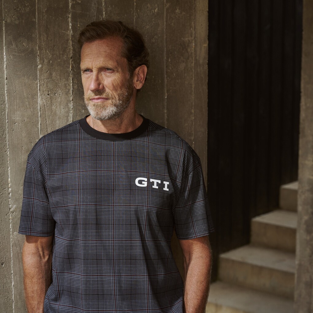 Volkwagen GTI T-Shirt Herren Karo-Muster