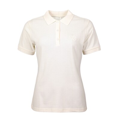 Volkswagen Polo-Shirt VW Logo, Damen, White