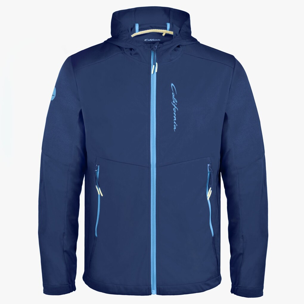 Volkswagen California Softshelljacke elegant Herren Blau