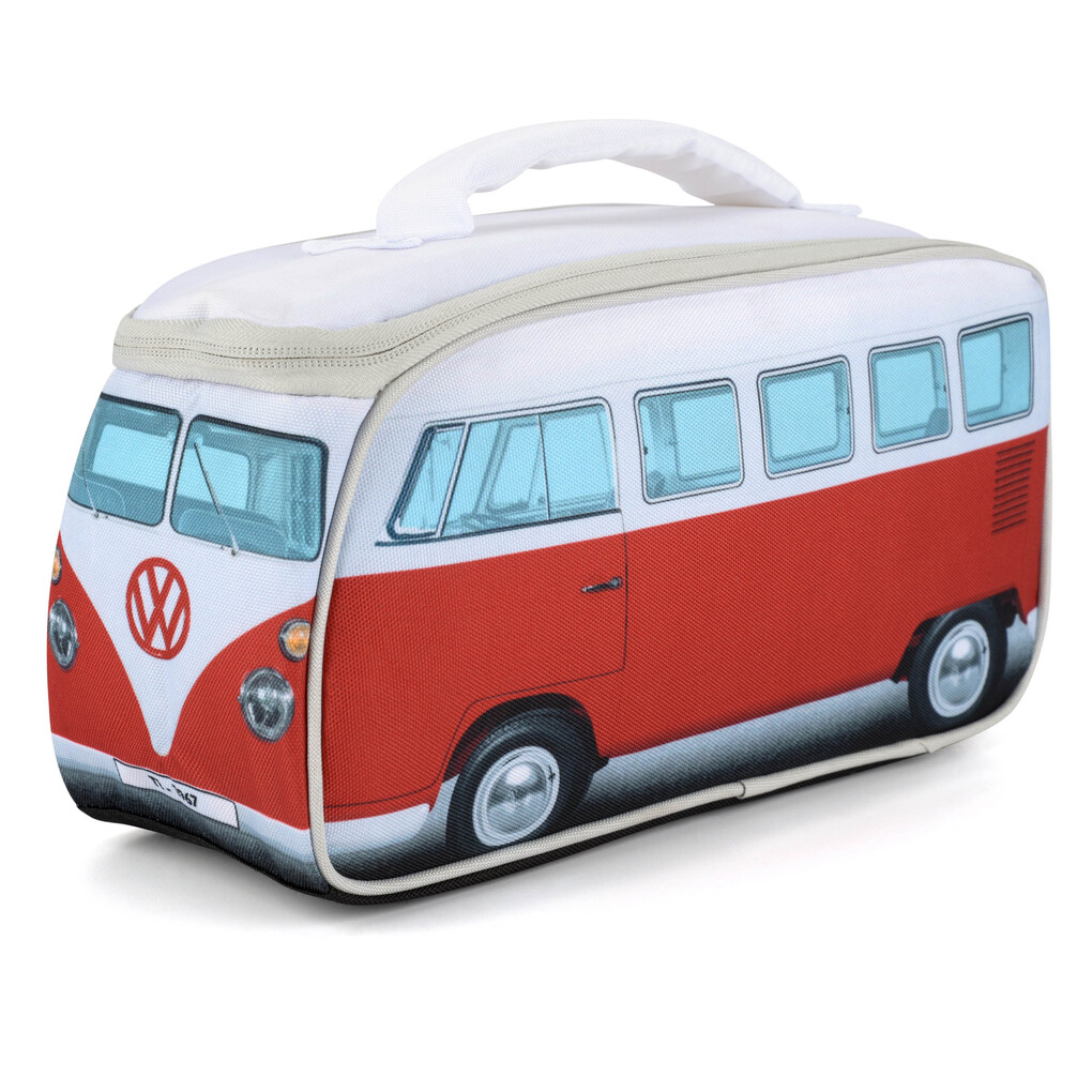 Volkswagen T1 Bus Brotzeittasche - Rot