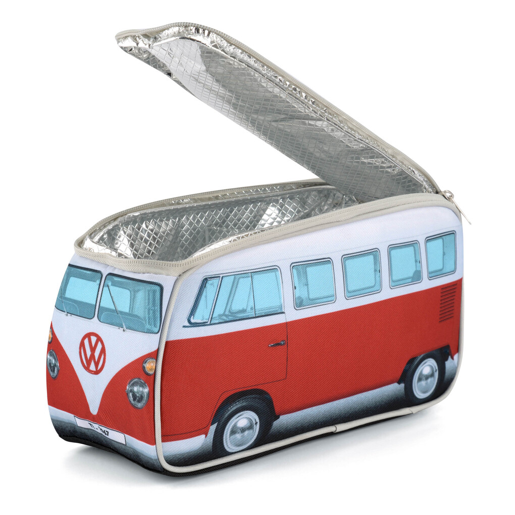 Volkswagen T1 Bus Brotzeittasche - Rot