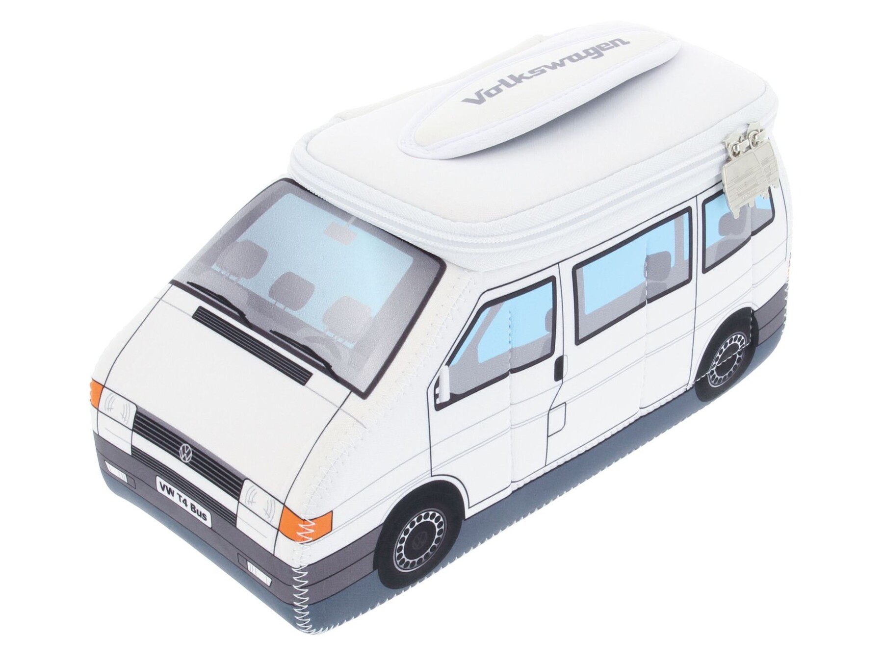Volkswagen T4 Bus 3D Neopren Universaltasche - Weiss