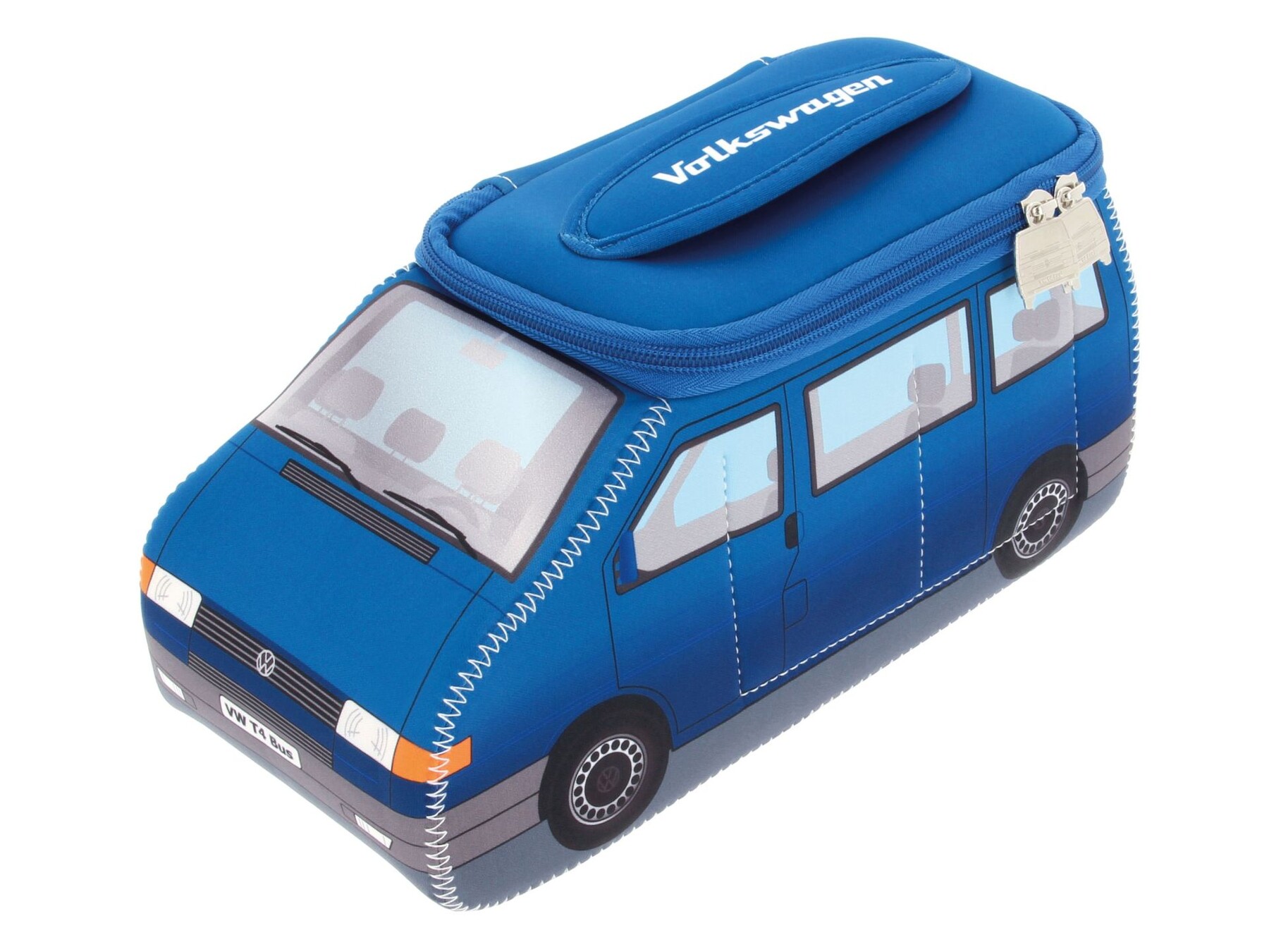 Volkswagen T4 Bus 3D Neopren Universaltasche - Blau