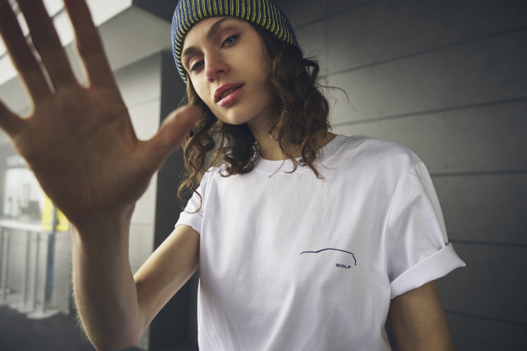 Volkswagen Unisex T-Shirt "Golf", weiß