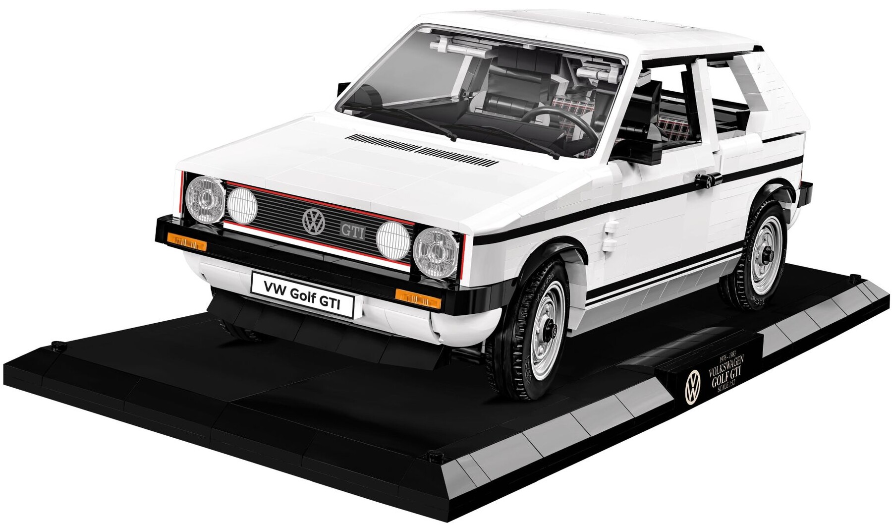 Volkswagen Bausatz "Golf 1 GTI – Executive Edition", weiß