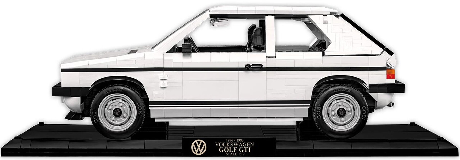 Volkswagen Bausatz "Golf 1 GTI – Executive Edition", weiß
