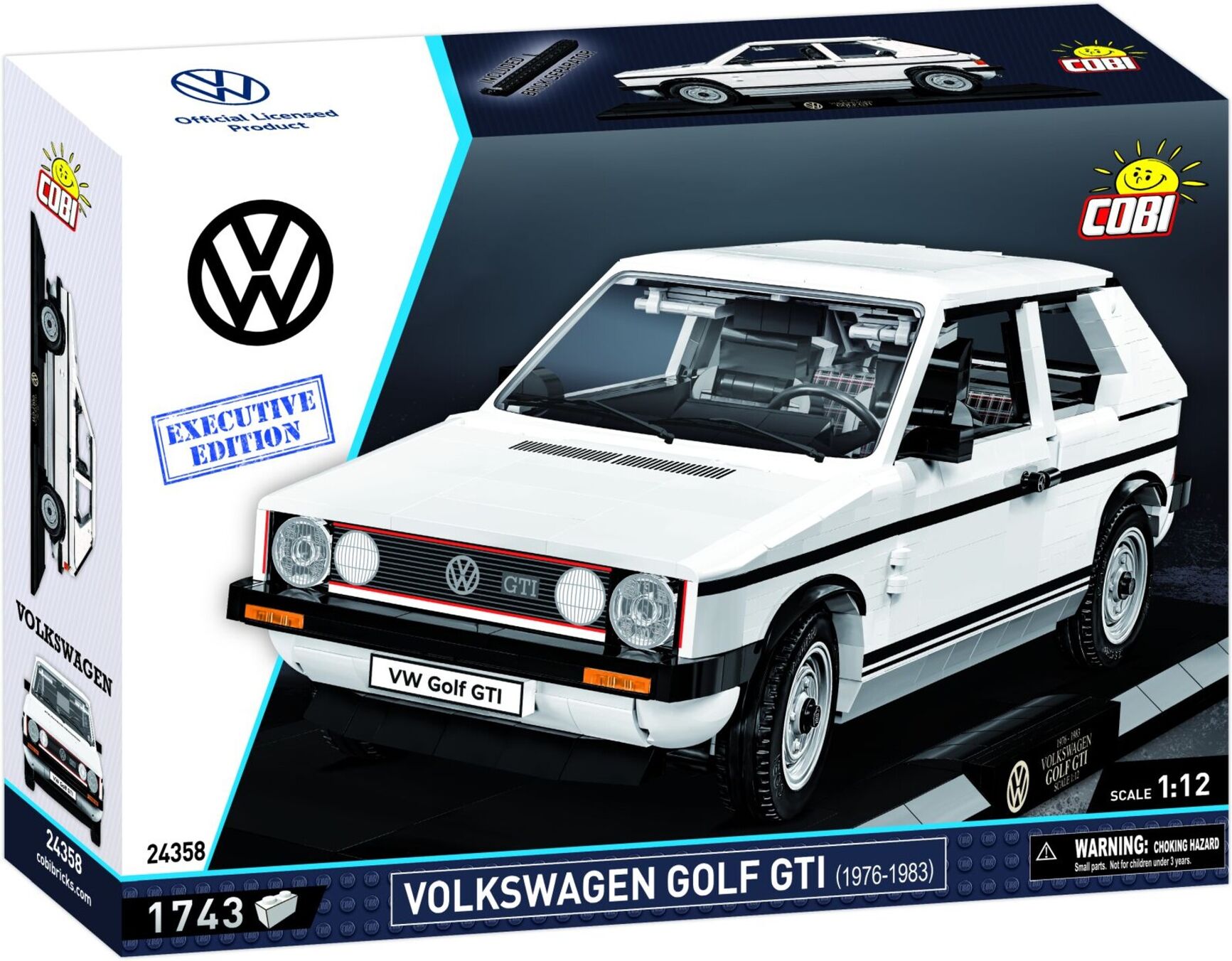 Volkswagen Bausatz "Golf 1 GTI – Executive Edition", weiß