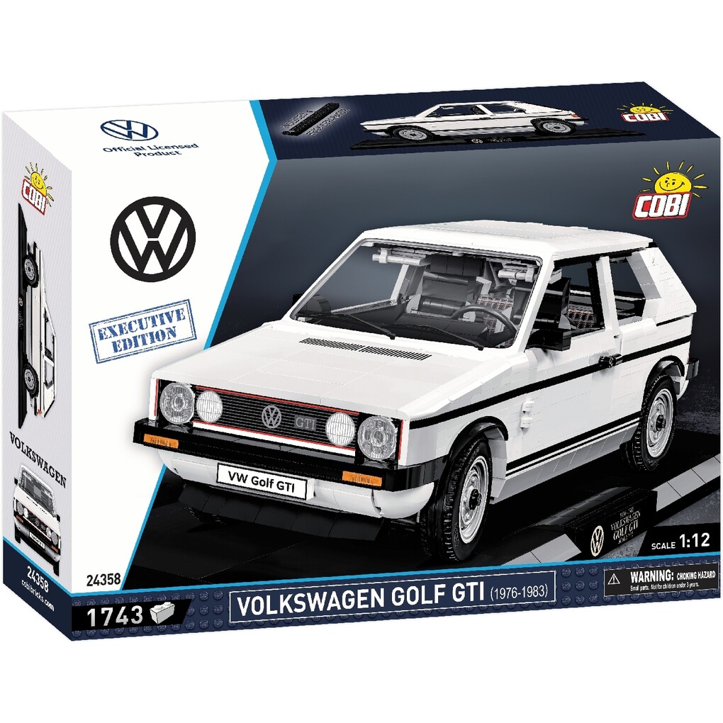 Volkswagen Bausatz "Golf 1 GTI – Executive Edition", weiß
