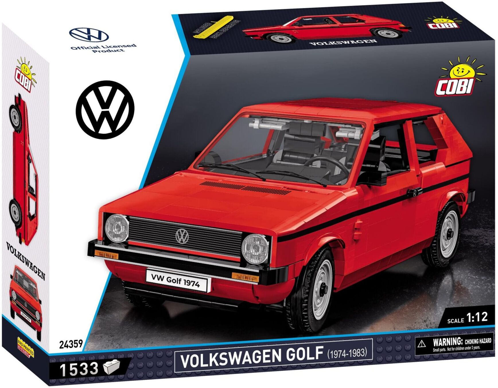 Volkswagen Bausatz "Golf 1", rot