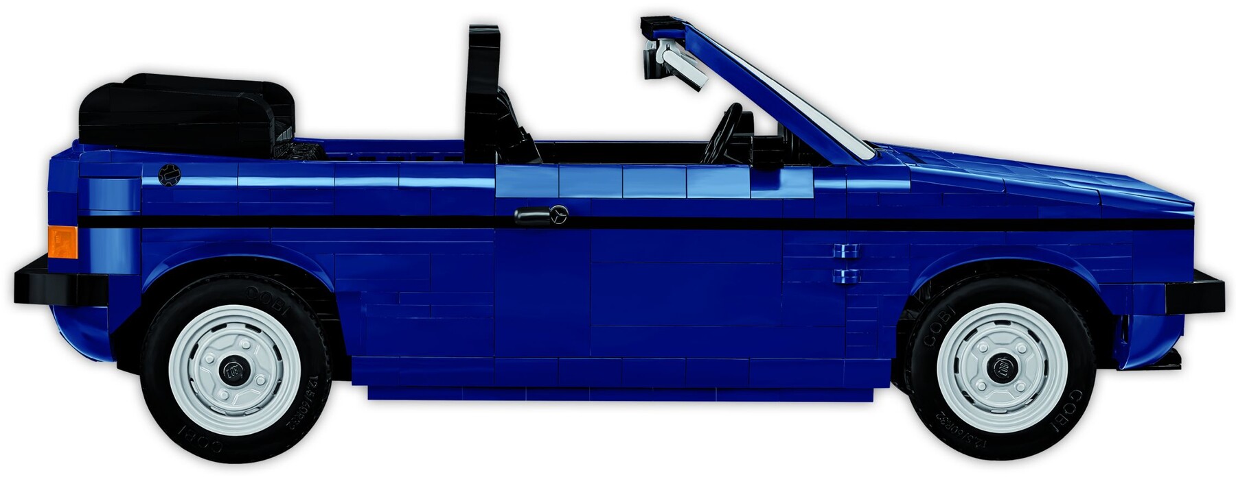 Volkswagen Bausatz "Golf 1 Cabrio", blau