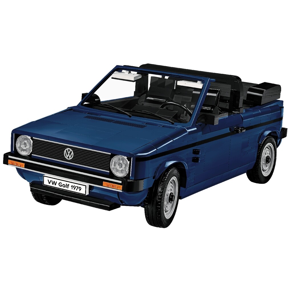 Volkswagen Bausatz "Golf 1 Cabrio", blau