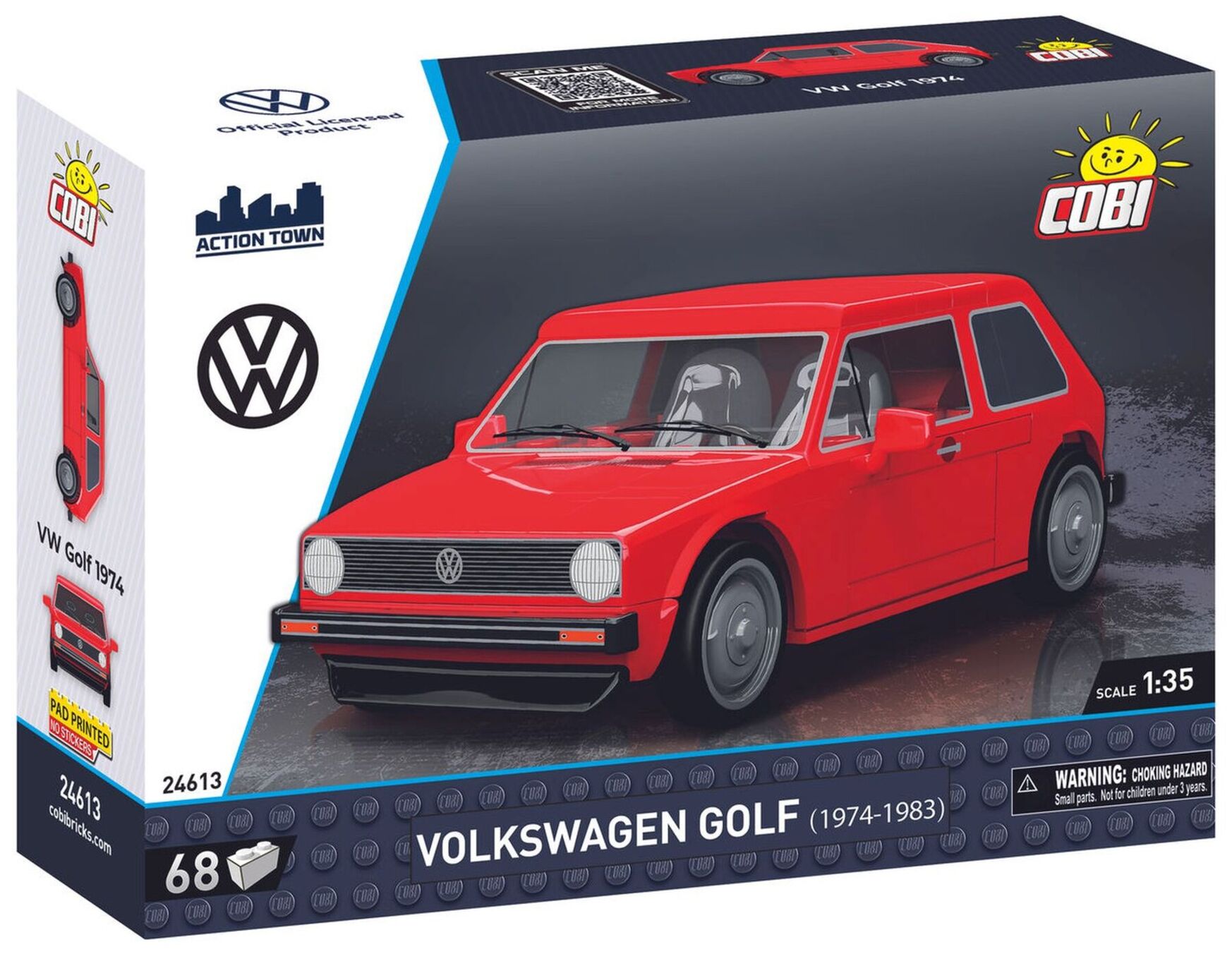 Volkswagen Bausatz "Golf 1", rot