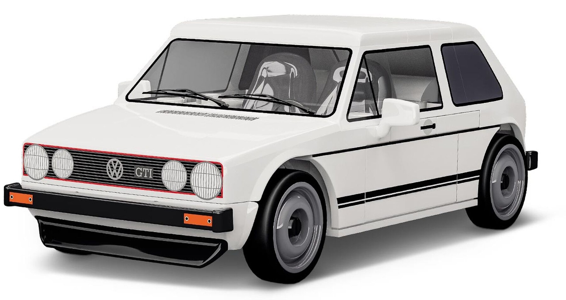 Volkswagen Bausatz "Golf 1 GTI", weiß