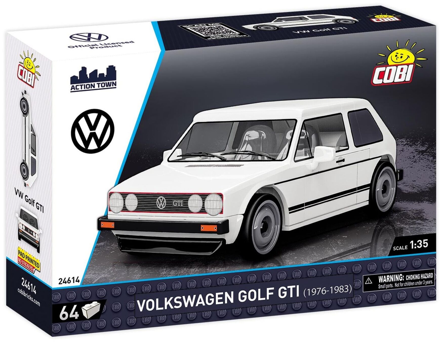 Volkswagen Bausatz "Golf 1 GTI", weiß