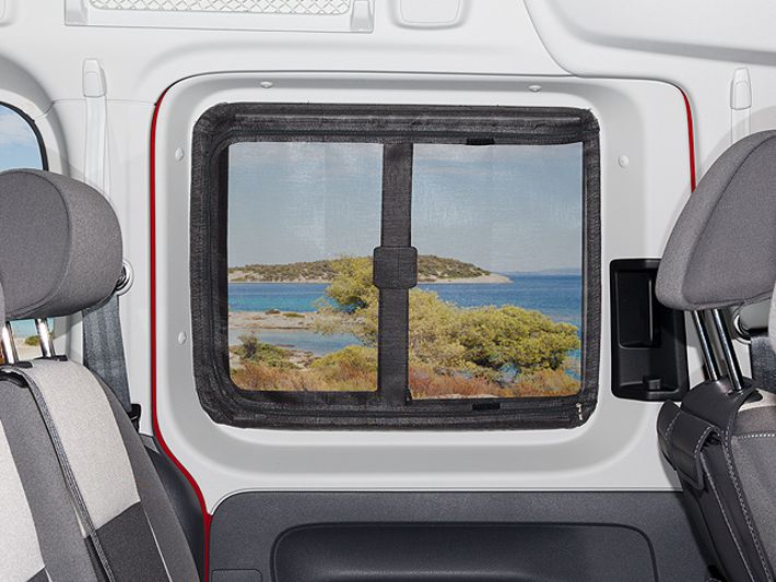 BRANDRUP® Moskitonetz für Schiebefenster in Schiebetür rechts für Caddy 3/4