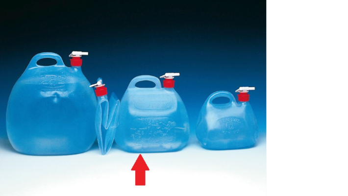 BRANDRUP® Faltwasserbehälter, 10 l