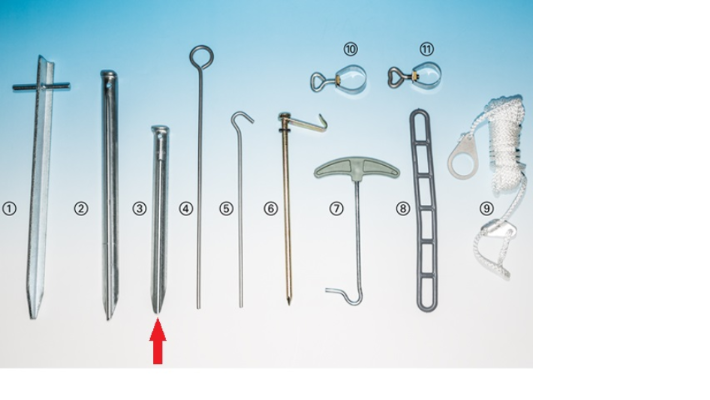 BRANDRUP® Blechhering 22 cm, 10 Stück