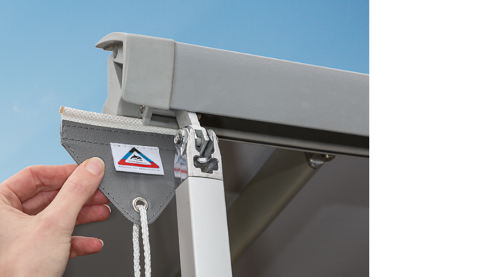 BRANDRUP® Markisenabspann-Set für Serien-Rollmarkise
