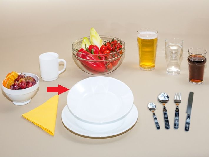 BRANDRUP® Teller tief, Ø 22,5 cm, weiß