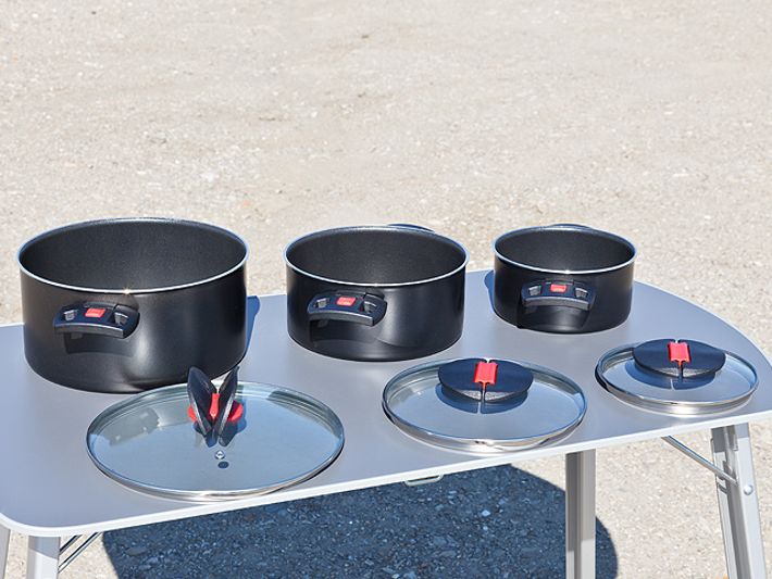 BRANDRUP® Kochset "Click & Cook", 6-teilig