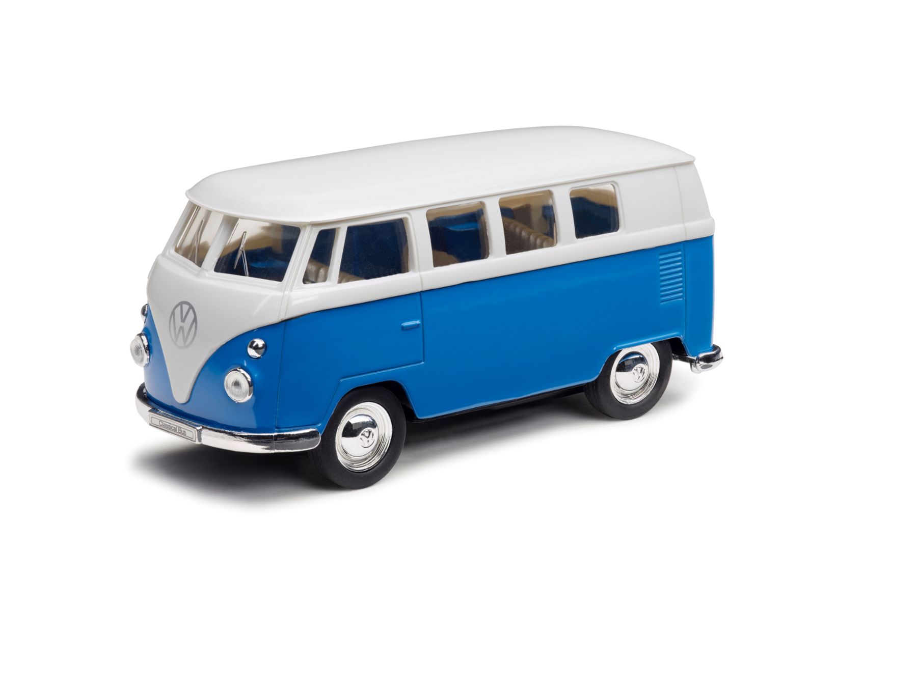 Volkswagen Spielzeugauto mit Rückziehfunktion