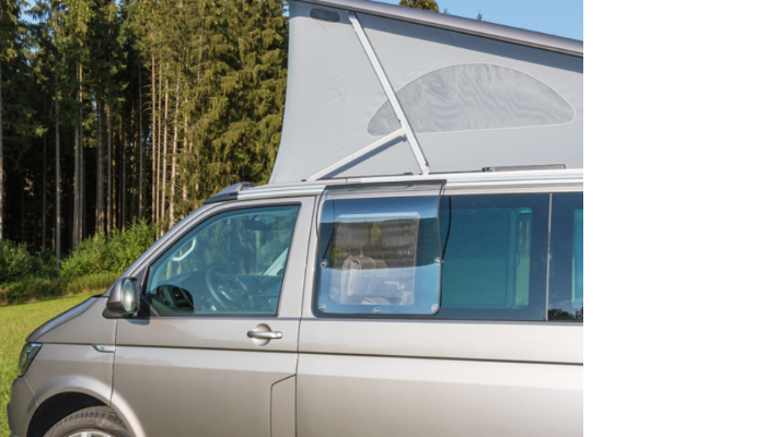 BRANDRUP® AIRSCREEN® für das linke Schiebefenster für T5/T6/T6.1