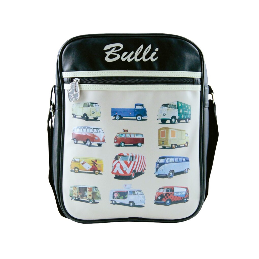 Volkswagen Bulli Schultertasche Hochformat PU