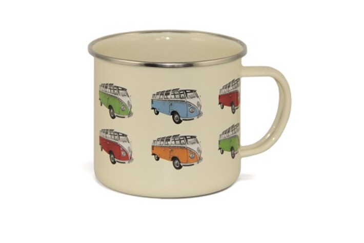 Volkswagen Bulli Emaille-Tasse