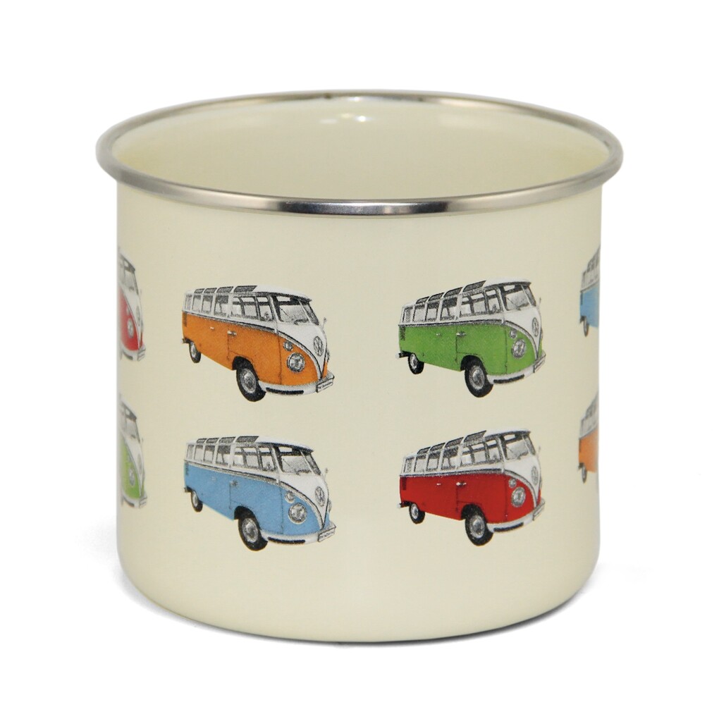 Volkswagen Bulli Emaille-Tasse