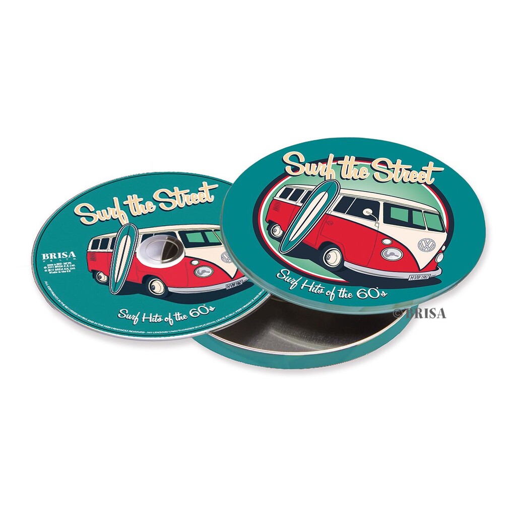 Volkswagen Surf-Hits Musik-CD in Metalldose